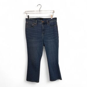 Talbots Indigo Crop Flare Jeans Size 10
